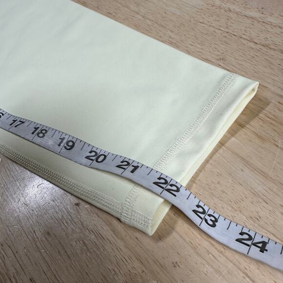 Athleta Ultra High Rise 7/8 Elation Leggings Light Yellow Glow Women's Sz XL NWT - Picture 11 of 11